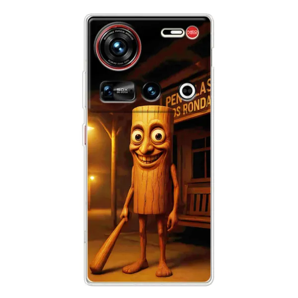 Чехол с принтом «Тунг тунг сахур» для ZTE Nubia Z70 Ultra Чехол с принтом «Тунг тунг сахур» для ZTE Nubia Z70 Ultra