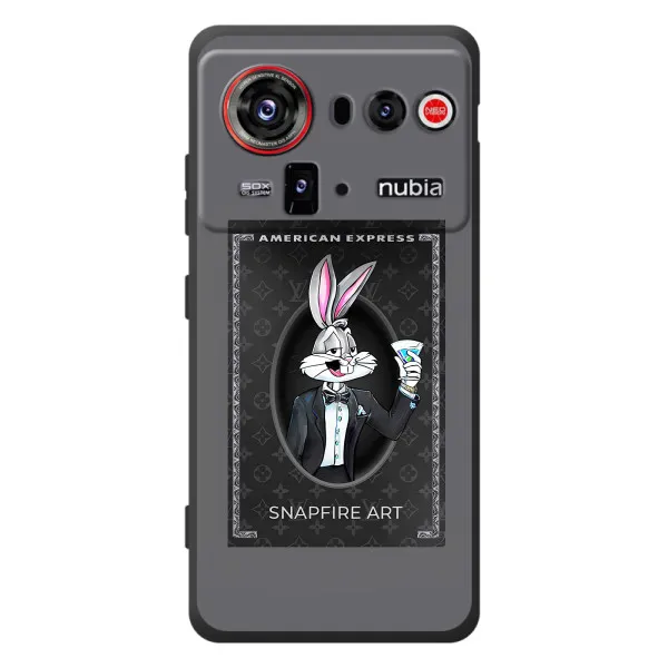 Чохол з принтом «Бакс Бані LV» для ZTE nubia Z80 Ultra