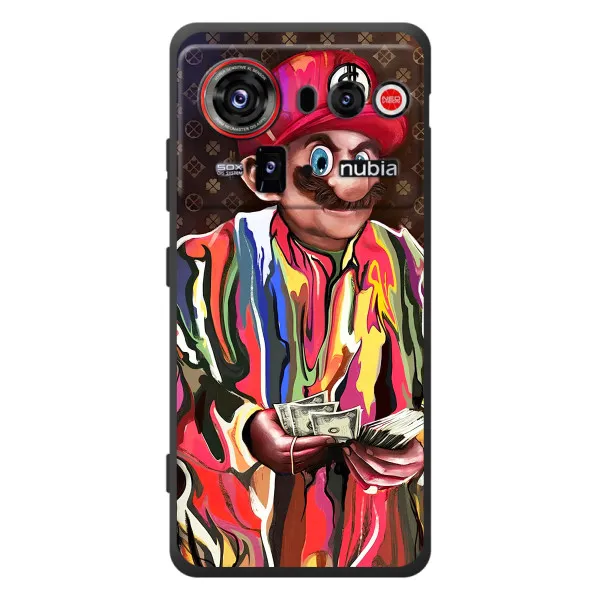 Чохол з принтом «Mario LV» для ZTE nubia Z80 Ultra