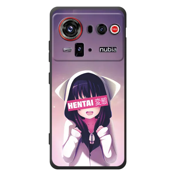 Чохол з принтом «Hentai chan» для ZTE nubia Z80 Ultra