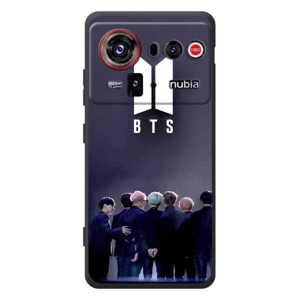 Чохол з принтом «Група BTS» для ZTE nubia Z80 Ultra