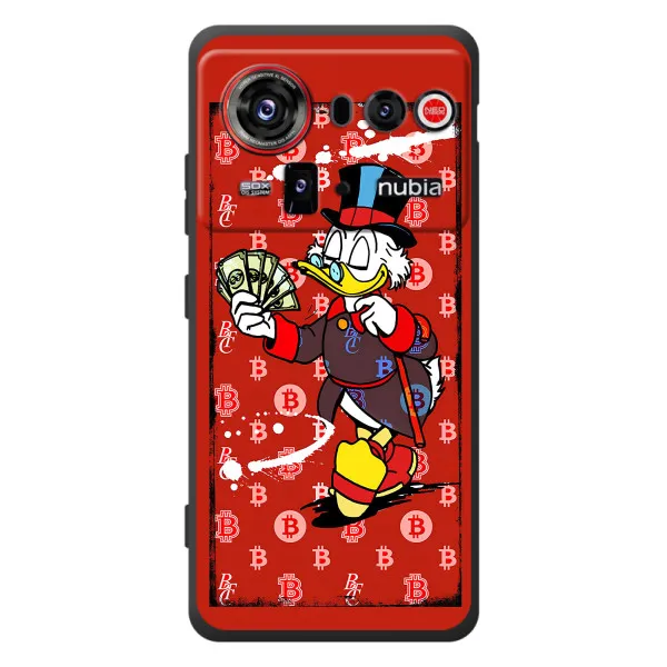 Чохол з принтом «Scrooge MagDag» для ZTE nubia Z80 Ultra