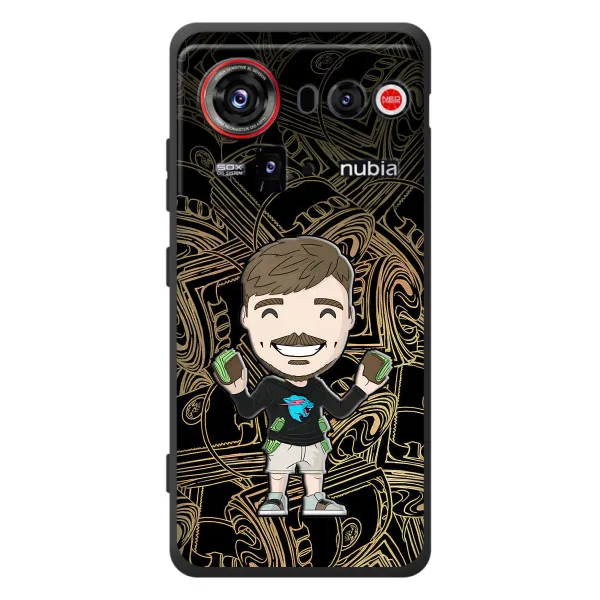 Чохол з принтом «Mister Beast» для ZTE nubia Z80 Ultra