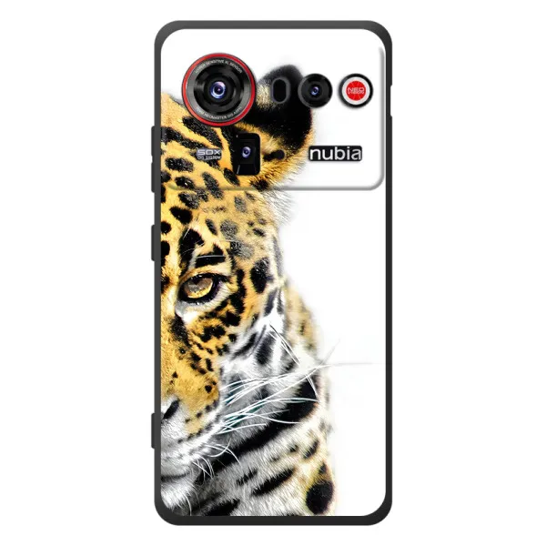 Чохол з принтом «Леопард» для ZTE nubia Z80 Ultra