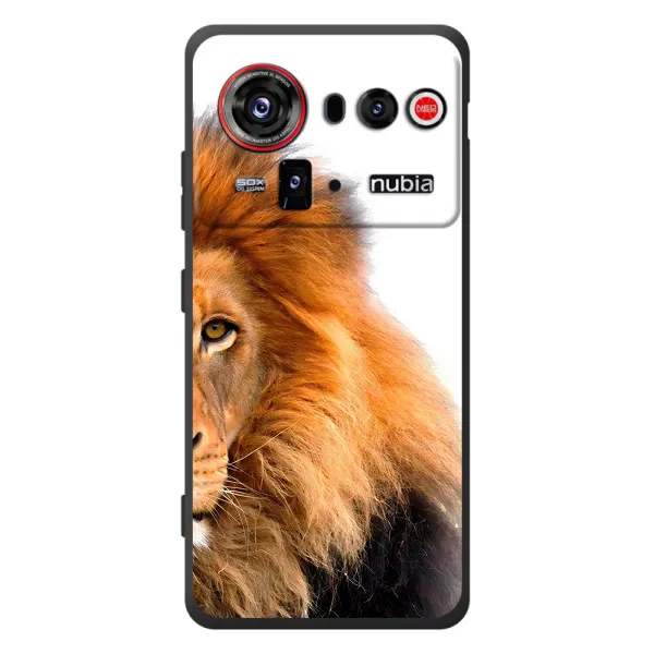 Чохол з принтом «Лев грива» для ZTE nubia Z80 Ultra