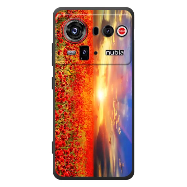 Чохол з принтом «Поле тюльпанів» для ZTE nubia Z80 Ultra