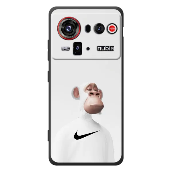 Чохол з принтом «мавпа NFT Nike» для ZTE nubia Z80 Ultra
