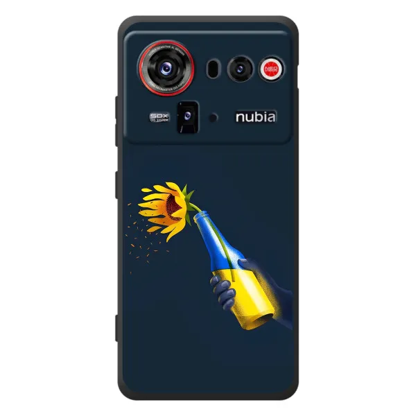 Чохол з принтом «Коктель молотова» для ZTE nubia Z80 Ultra
