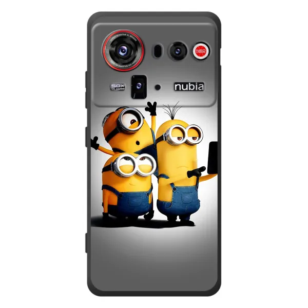 Чохол з принтом «Три посіпаки» для ZTE nubia Z80 Ultra