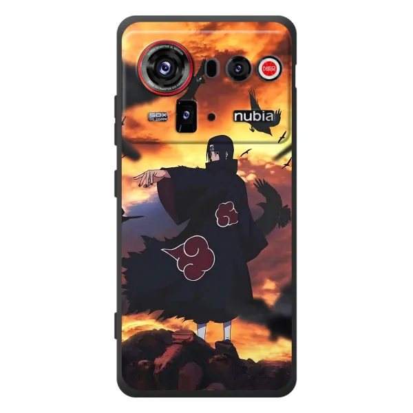 Чохол з принтом «Ітачі з воронами» для ZTE nubia Z80 Ultra
