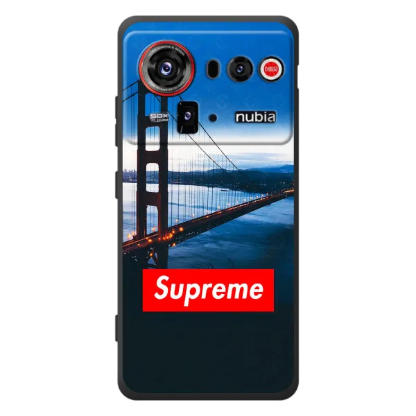 Чохол з принтом «Стиль Supreme» для ZTE nubia Z80 Ultra