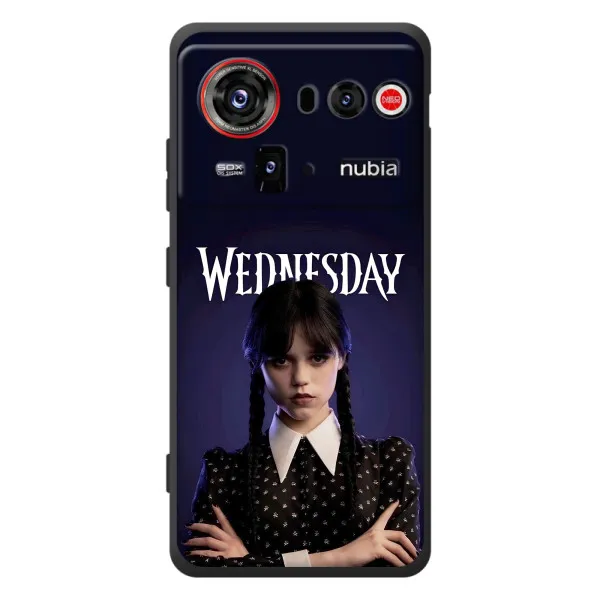 Чохол з принтом «Wednesday» для ZTE nubia Z80 Ultra