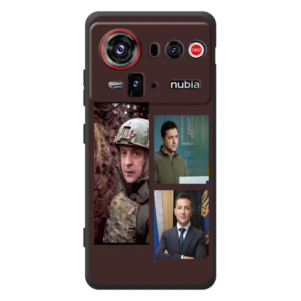 Чохол з принтом «Президент» для ZTE nubia Z80 Ultra