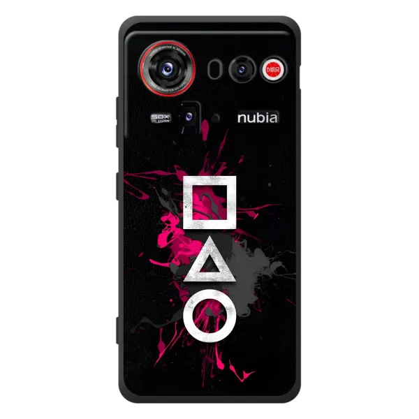 Чохол з принтом «Символи Гра кальмара» для ZTE nubia Z80 Ultra