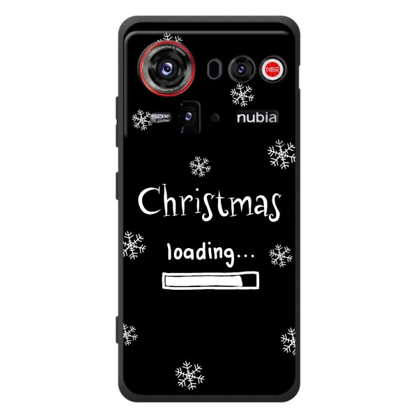 Чохол з принтом «Christmas loading» для ZTE nubia Z80 Ultra