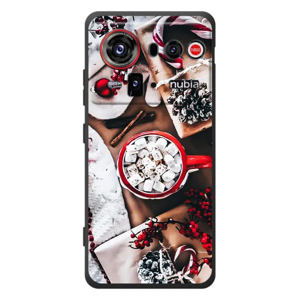 Чохол з принтом «Різдвяна атмосфера» для ZTE nubia Z80 Ultra