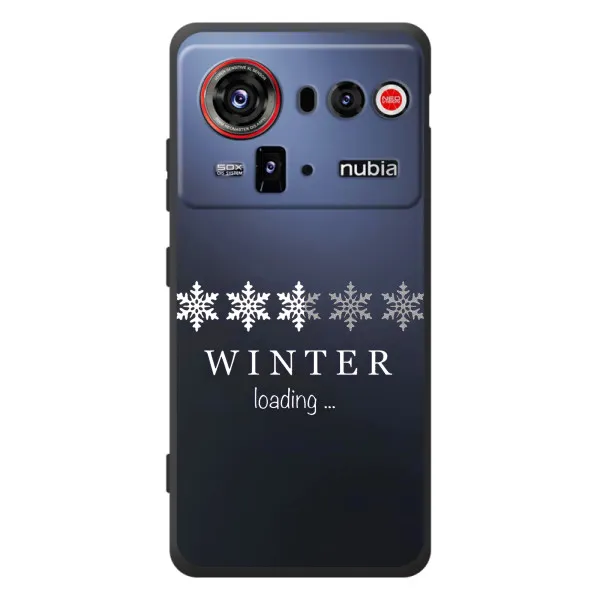 Чохол з принтом «Winter loading» для ZTE nubia Z80 Ultra