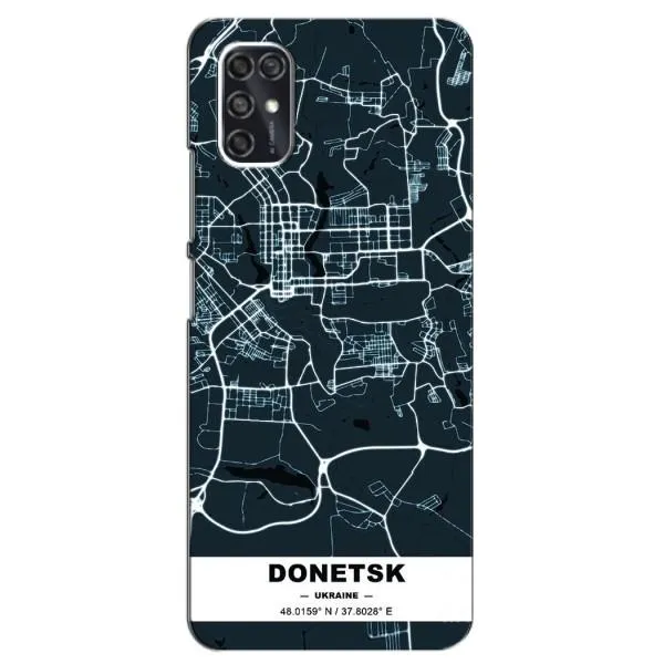 Чехол с принтом «Донецк» для ZTE Blade V2020 Smart