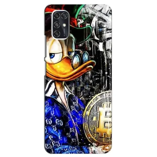 Чехол с принтом «Биткойн Скрудж» для ZTE Blade V2020 Smart