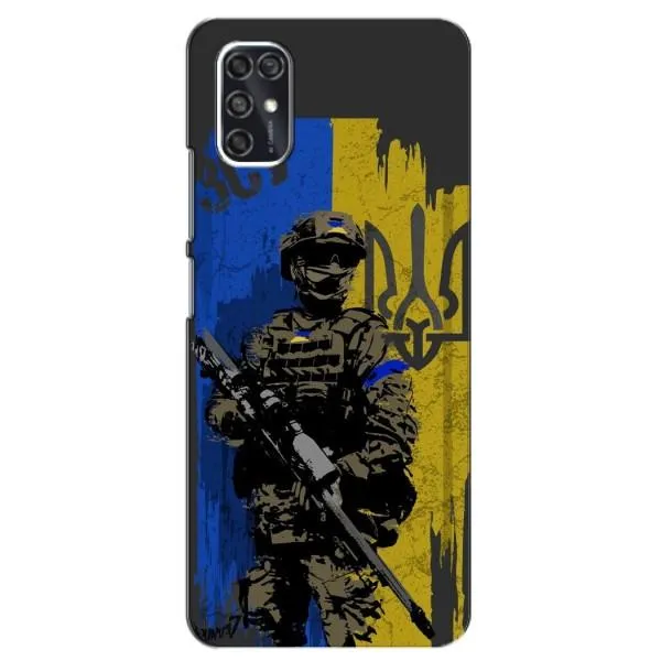 Чехол с принтом «АРТ солдат» для ZTE Blade V2020 Smart