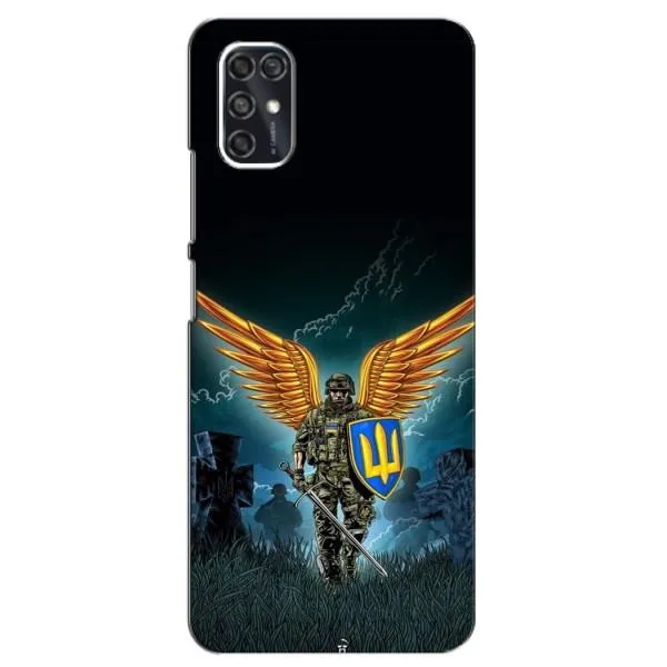 Чехол с принтом «Солдат ЗСУ» для ZTE Blade V2020 Smart