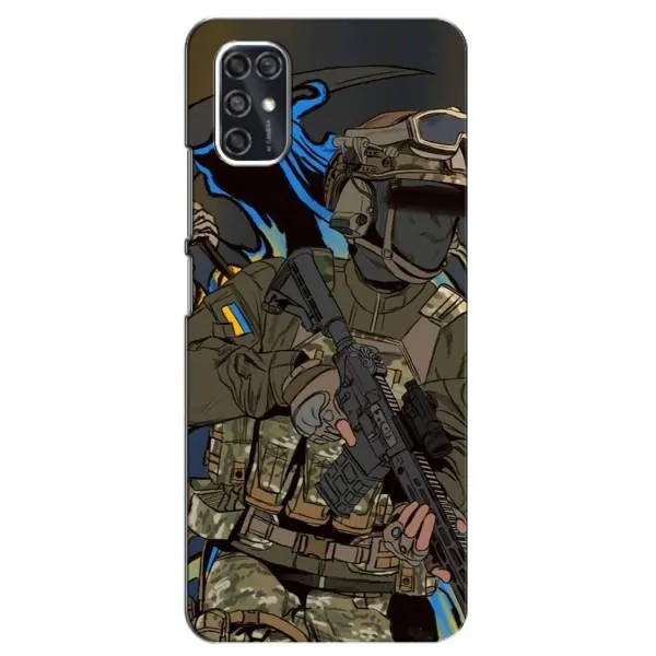 Чехол с принтом «Воин ВСУ» для ZTE Blade V2020 Smart