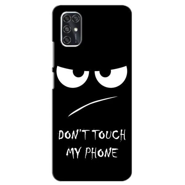 Чохол з принтом «Dont Touch» для ZTE Blade V2020 Smart