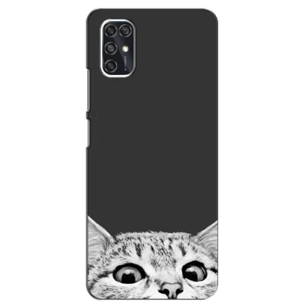 Чехол с принтом «Выглядывает кот» для ZTE Blade V2020 Smart Чехол с принтом «Выглядывает кот» для ZTE Blade V2020 Smart