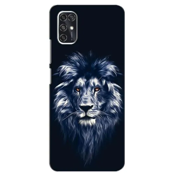 Чехол с принтом «Синий Лев» для ZTE Blade V2020 Smart Чехол с принтом «Синий Лев» для ZTE Blade V2020 Smart