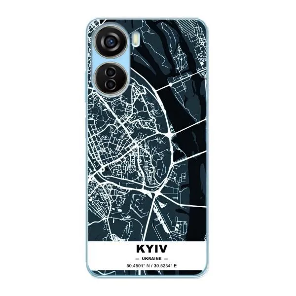 Чехол с принтом «Киев» для ZTE V40 Design