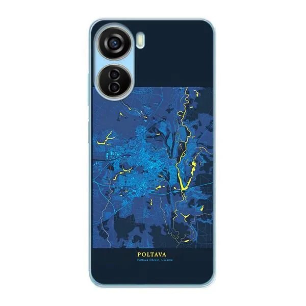 Чехол с принтом «Полтава» для ZTE V40 Design