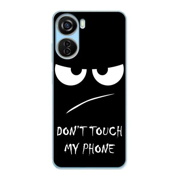 Чохол з принтом «Dont Touch» для ZTE V40 Design