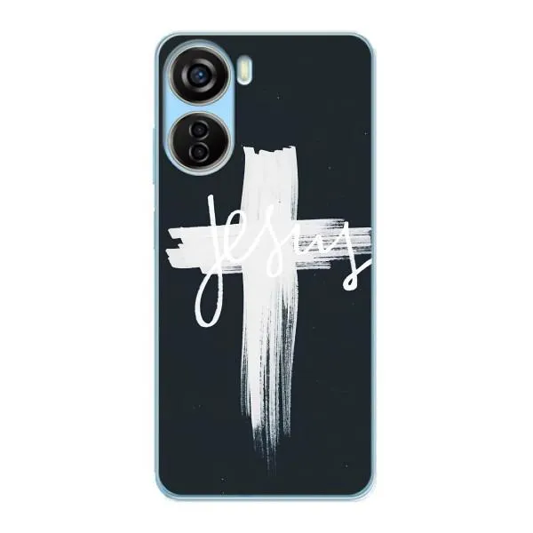Чехол с принтом «Иисус» для ZTE V40 Design