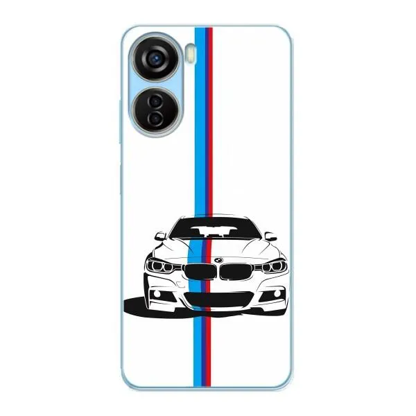 Чехол с принтом «Машина БМВ» для ZTE V40 Design