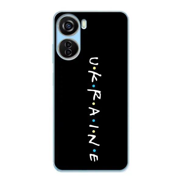 Чехол с принтом «UKRAINE» для ZTE V40 Design