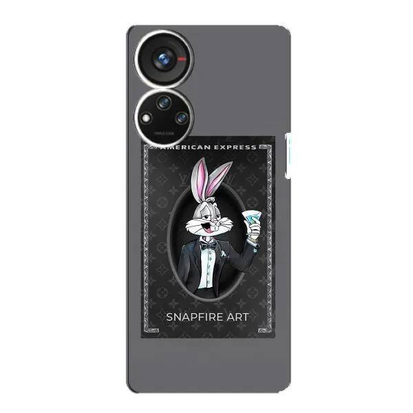 Чехол с принтом «Бакс Бани LV» для ZTE Blade V40s