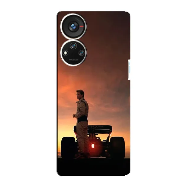 Чехол с принтом «Ф1 Гейс» для ZTE Blade V40s