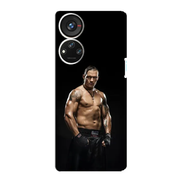Чехол с принтом «Чемпион Александр Усик» для ZTE Blade V40s
