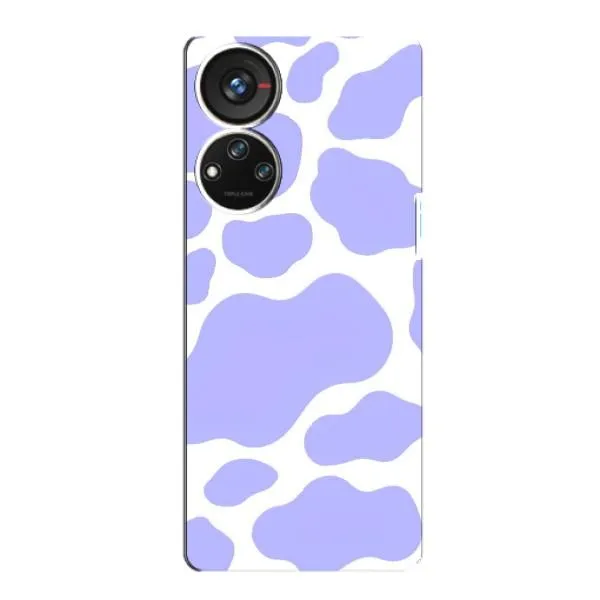 Чехол с принтом «Фиолетова Буренка» для ZTE Blade V40s Чехол с принтом «Фиолетова Буренка» для ZTE Blade V40s