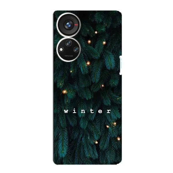 Чехол с принтом «Winter» для ZTE Blade V40s