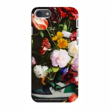 Брендновые Чехлы для iPhone 8 - (PREMIUMPrint) Nike цветы - купить на Floy.com.ua
