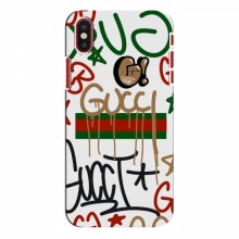 Брендновые Чехлы для iPhone X - (PREMIUMPrint) Стиль GUUCI - купить на Floy.com.ua