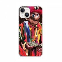 Брендновые Чехлы для iPhone 16 - (PREMIUMPrint) Mario LV - купить на Floy.com.ua