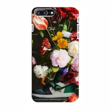 Брендновые Чехлы для iPhone 8 Plus - (PREMIUMPrint) Nike цветы - купить на Floy.com.ua