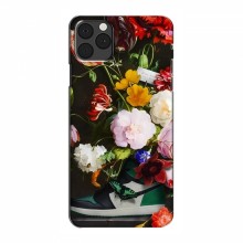 Брендновые Чехлы для iPhone 11 Pro Max - (PREMIUMPrint) Nike цветы - купить на Floy.com.ua
