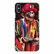 Брендновые Чехлы для iPhone Xs - (PREMIUMPrint) Mario LV - купить на Floy.com.ua