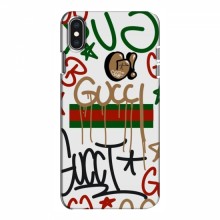 Брендновые Чехлы для iPhone Xs - (PREMIUMPrint) Стиль GUUCI - купить на Floy.com.ua