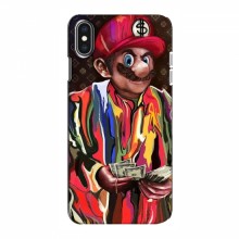 Брендновые Чехлы для iPhone Xs Max - (PREMIUMPrint) Mario LV - купить на Floy.com.ua