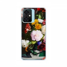 Брендновые Чехлы для Blackview Oscal C70 - (PREMIUMPrint) Nike цветы - купить на Floy.com.ua