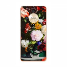 Брендновые Чехлы для Huawei Honor Magic 6 Lite 5G - (PREMIUMPrint) Nike цветы - купить на Floy.com.ua